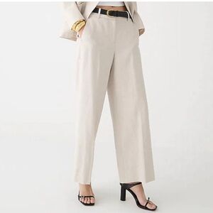 J. Crew Sydney Pant Stretch Linen Size 6